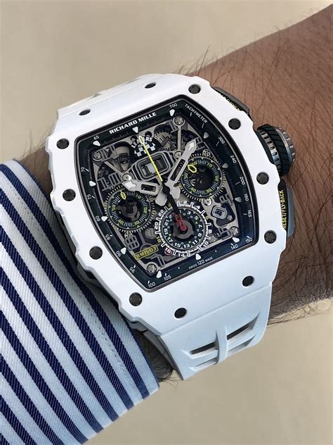 richard mille rm 011 white|richard mille rm11 03rg 003.